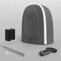 Привод для откатных ворот ALUTECH Roteo RTO-500KIT + проводные фотоэлементы LM-L + рейка ROA8 (5 шт.)
