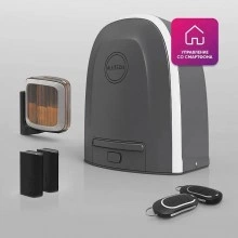 Комплект автоматики для откатных ворот ALUTECH Roteo RTO-500MKIT-Sm + проводные фотоэлементы LM-L + сигнальная лампа SL-U + Wi-fi модуль WM-Sm
