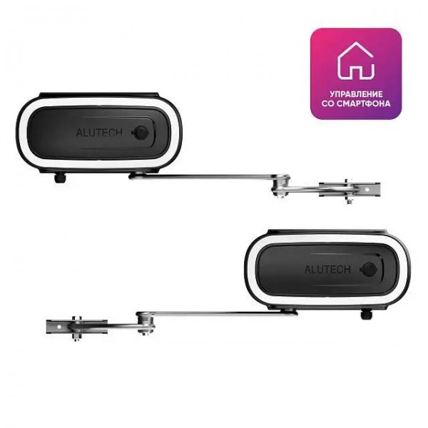 Smart привод ALUTECH Twisto TW-4000KIT-N-Sm для распашных ворот с модулем Wi-fi Smart привод ALUTECH Twisto TW-4000KIT-N-Sm для распашных ворот с модулем Wi-fi