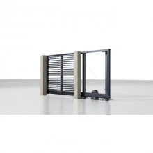 Откатные въездные ворота ALUTECH Prestige 2000×2000 мм