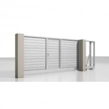 Откатные въездные ворота ALUTECH Prestige 3000×2000 мм