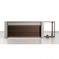 Откатные въездные ворота ALUTECH Prestige 4500×2000 мм