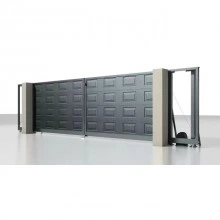 Откатные въездные ворота ALUTECH Prestige 7500×2000 мм