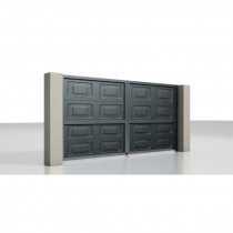 Распашные въездные ворота ALUTECH Prestige 4400×2000 мм