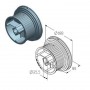 Alutech CD054H барабан Alutech CD054H барабан
