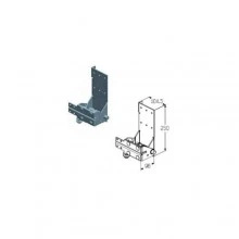 Alutech RBI-40.110DR кронштейн роликовый нижний правый