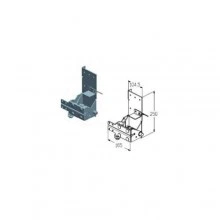 Alutech RBI-40.120DL кронштейн роликовый нижний левый