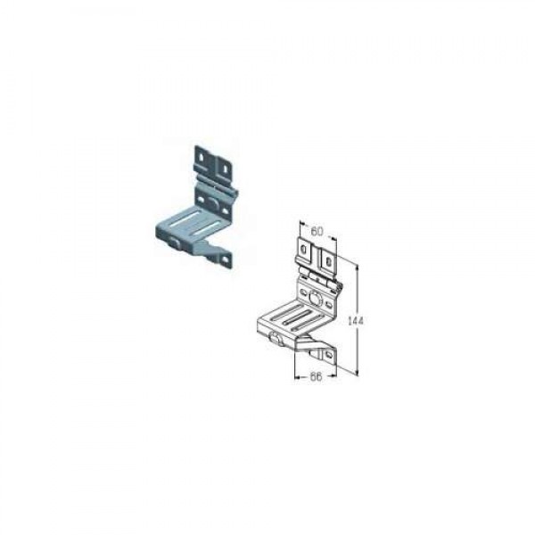 Alutech RBI-40.123 кронштейн роликовый боковой