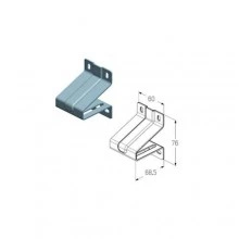 Alutech RBI-40.127 кронштейн роликовый верхний