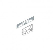 Alutech Sunrise 3 DIS043 комплект вставок декоративных
