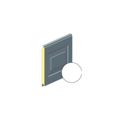 Alutech CT1.01-450 панель воротная 450 мм "Филенка" (Белый цвет) Alutech CT1.01-450 панель воротная 450 мм "Филенка" (Белый цвет)