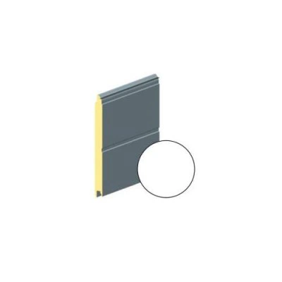 Alutech RM1.01-500 панель воротная 500 мм "M-гофр" (Белый цвет) Alutech RM1.01-500 панель воротная 500 мм "M-гофр" (Белый цвет)