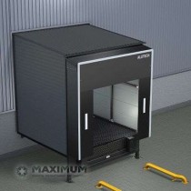 Перегрузочные тамбуры DH с обшивкой сэндвич-панелями 2500х3400 АЛЮТЕХ