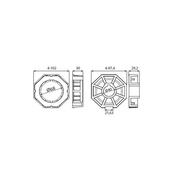 Alutech ADA/102 адаптер