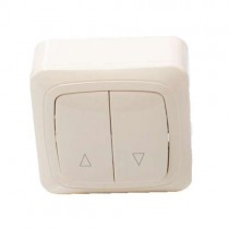 Alutech KU/1 выключатель с рамкой KU/B