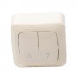 Alutech KU/1 выключатель с рамкой KU/B