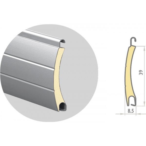 Рольставни для беседки 1200x1500 мм.