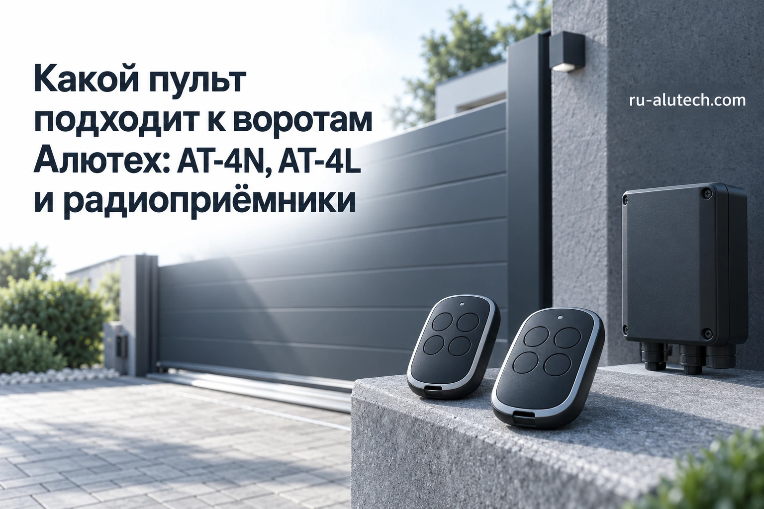 Подбор пульта начинается с маркировки передатчика и радиоприёмника.